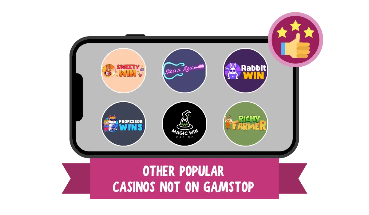 Popular UK casino sites not on GamStop